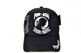 MI-617 POW- MIA (WHITE) - BLACK