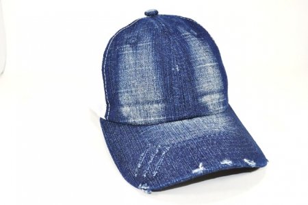 TS-3 3scratchs vintage mesh back blue denim/white