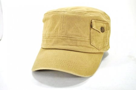 040-Leopard vintage brim velcro cap khaki/khaki leopard