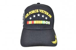CAP-1371 AIR FORCE VIETNAM VETERAN - BLACK