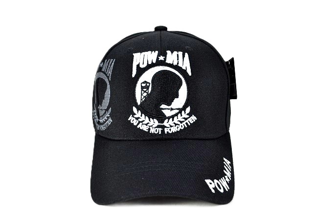 MI-617 POW- MIA (WHITE) - BLACK