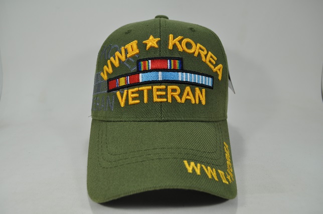 MI-219 WWII-KOREA VET OLIVE