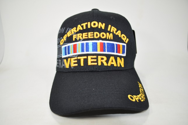 MI-282 OPERATION IRAQI FREEDOM VET- BLACK