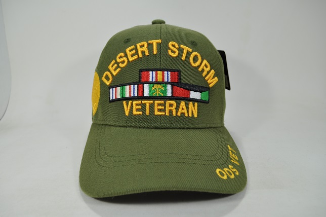 MI-234 DESERT STORM VET MEDAL - OLIVE