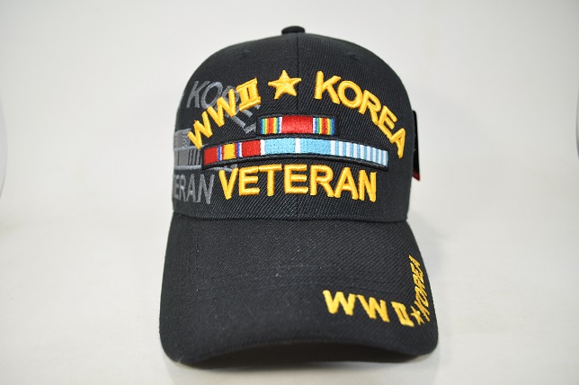 MI-219 WWII-KOREA VET- BLACK