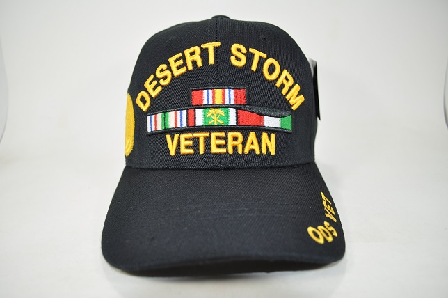 MI-234 DESERT STORM VET MEDAL - BLACK