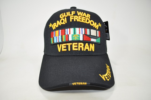 MI-342 GULF WAR IRAQI FREEDOM VET-BLACK