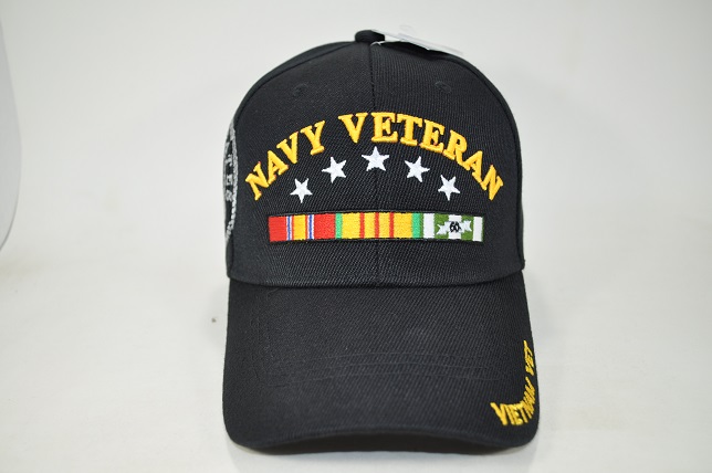 CAP-1471 NAVY VIETNAM VETERAN - BLACK