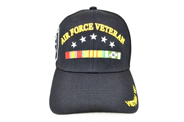 CAP-1371 AIR FORCE VIETNAM VETERAN - BLACK