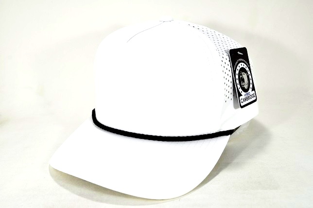 PB-311 5PANEL HIGH FRAME ROPE PERFORATED - WHITE/BLACK