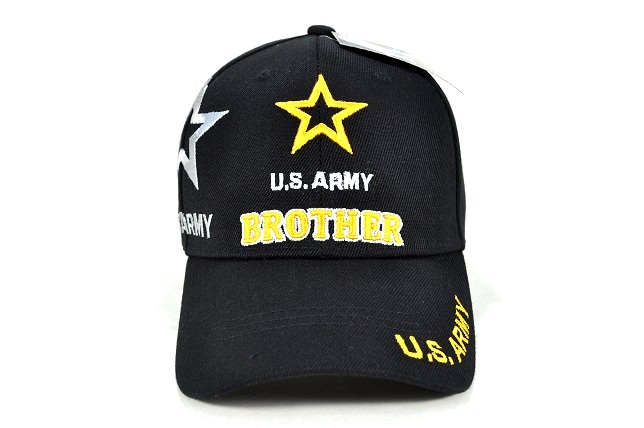 CAP-1219B ARMY BROTHER - BLACK