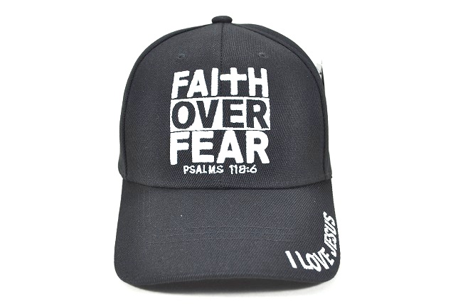 CC-30 FAITH OVER FEAR - BLACK