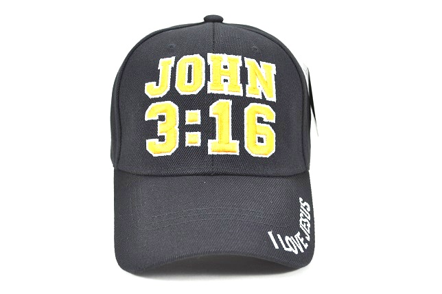 CC-37 JOHN 3:16 - BLACK