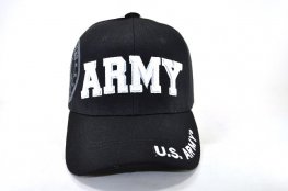 ARMY-008 ARMY BLOCK LETTER - BLACK