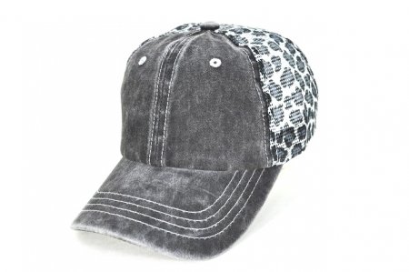 029-GREYCAMO/BEIGE MESH PONYTAIL