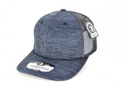 PB-227 TRUCKER SPACE DYE - BLACK/CHARCOAL