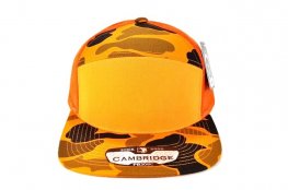 PB-308C OLD SCHOOL CAMO CAMPER - ORANGE