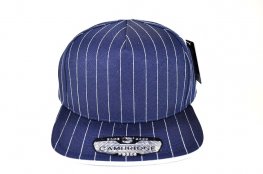 PB-328 5PANEL STRIPE SNAPBACK - NAVY