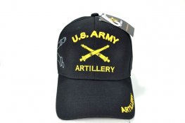 CAP-1248B U.S.ARMY ARTILLERY - BLACK