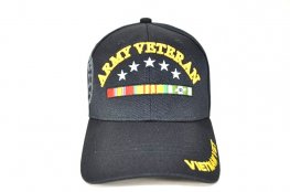 CAP-1209B ARMY VIETNAM VETERAN - BLACK