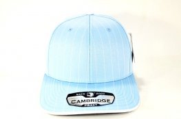PB-327 PLAIN STRIPE CURVE CAP - SKY