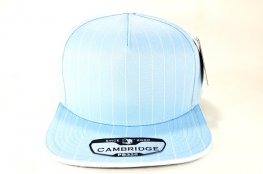 PB-328 5PANEL STRIPE SNAPBACK - SKY