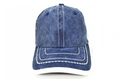 NP-005 PIGMENT NEW STITCH BRIM LINE BLACK/KHAKI MESH