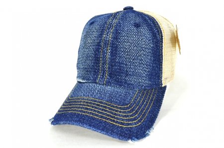 NP-004 PIGMENT NEW STITCH BRIM LINE KHAKI/KHAKI MESH