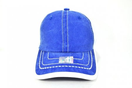 NP-007 PIGMENT NEW STITCH BRIM LINE ROYAL/WHITE MESH