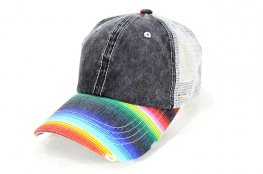 018-LEOPARD-VISOR-BRIM-VINTAGE(BLK&SERAPE)