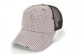 ZH-001 Zingham mesh trucker cap - brown/brown