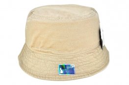 BC-001 PLAIN BUCKET HAT-KHAKI