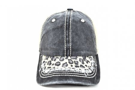 034-MONKEY WASHED 2TONE BLACK/SERAPE BRIM