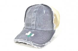 041-PIGMENT RAGGEDY PANEL MESH VELCRO L.GREY/KHAKI MESH