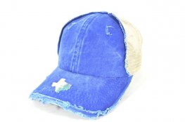 045-PIGMENT RAGGEDY PANEL MESH VELCRO ROYAL/KHAKI MESH