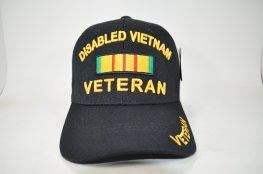 MI-483 DISABLED VIETNAM VET - BLACK