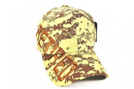 MS-026 MASON VELCRO CAP- ROYAL/BLACK