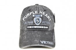 PGMI-311 VIETNAM PURPLE HEART VET - BLACK