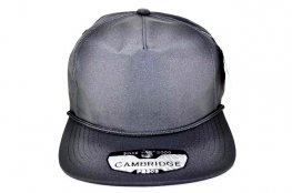 PB-303 5PANEL UNSTRUCTURED ROPE - BLACK