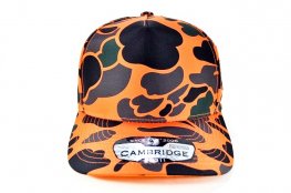 PB-311 5PANEL HIGH FRAME OLD SCHOOL CAMO PERFORATED- ORANGE