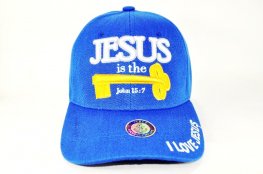 CC-8 JESUS IS THE KEY - ROYAL BLUE