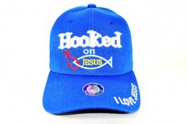 CC-10 HOOKED ON JESUS - ROYAL BLUE