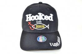 CC-14 HOOKED ON JESUS - BLACK