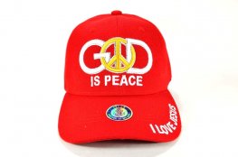 CC-28 GOD IS PEACE - RED