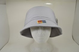 BC-004 PLAIN BUCKET HAT-L.GREY
