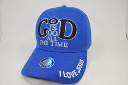 GOD IS GOOD - ROYAL BLUE