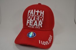 FAITH OVER FEAR - RED