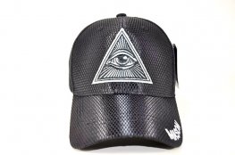 MS-033 MASON VELCRO CAP- BLACK