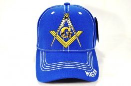 MS-020 MASON VELCRO CAP- ROYAL