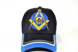 MS-023 MASON VELCRO CAP- BLACK